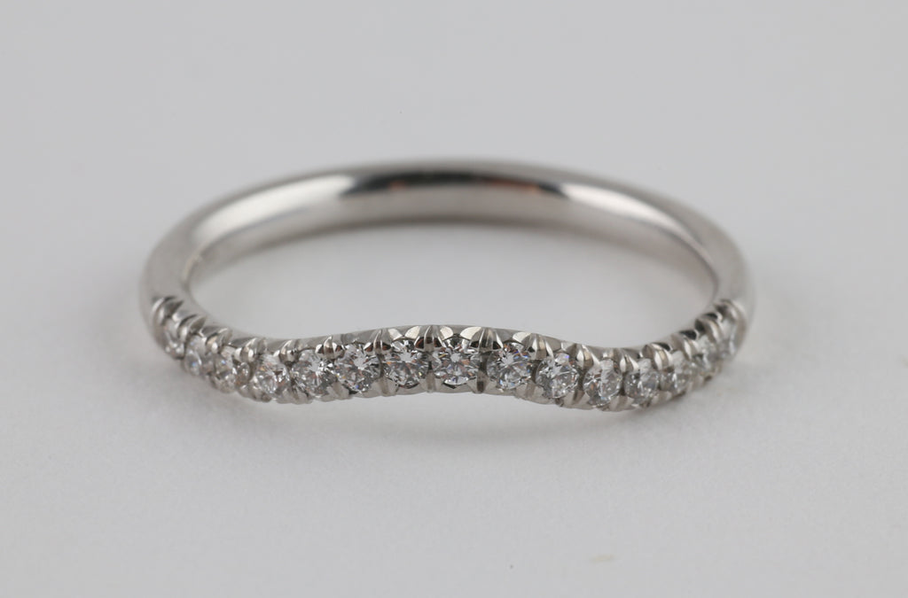 Grooved Wedding Band