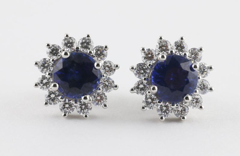 Daisy Sapphire Earrings